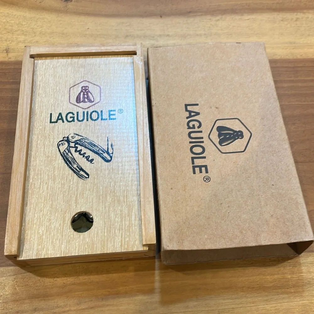 Laguiole wine opener corkscrew new with box